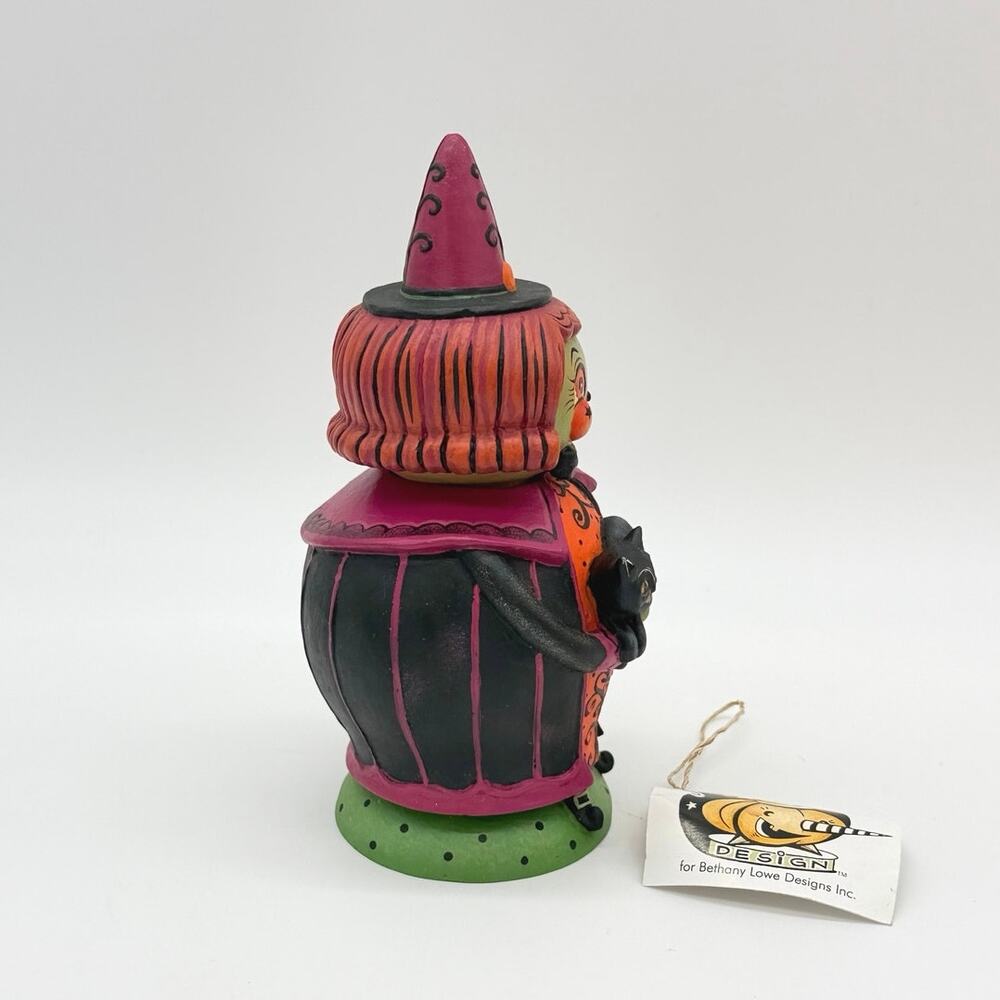 Bethany Lowe Johanna Parker Hagatha And Jack Spooks Jar Halloween Decor NEW - Picture 8 of 11